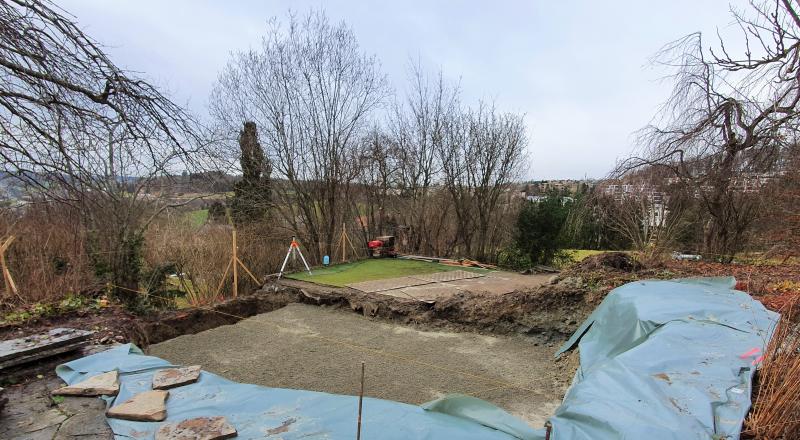 Implantation et travaux de terrassement