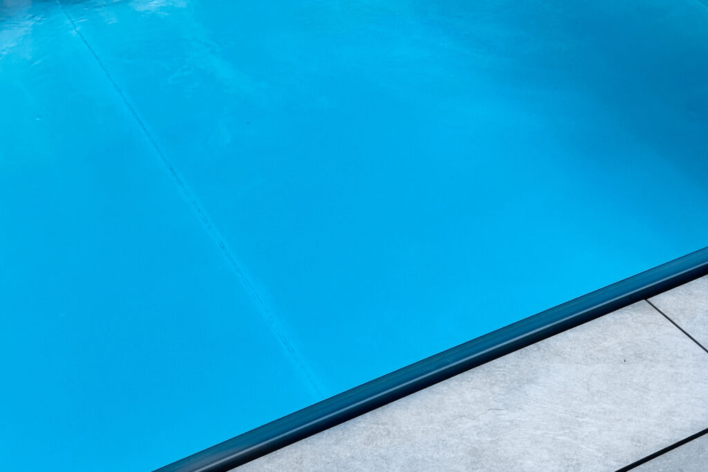 Icône de piscine en acier inoxydable